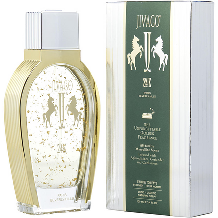 Jivago 24k for Men Eau De Toilette Spray by Jivago