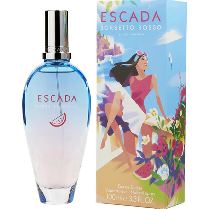 Sorbetto Rosso by Escada for Women Limited Edition Eau De Toilette Spray