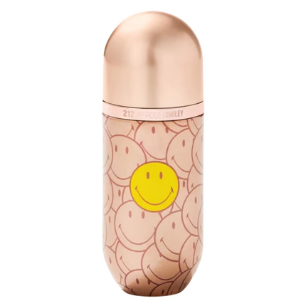 212 Vip Rose Smiley Tómese el tiempo para sonreír para mujer Eau De Parfum Spray